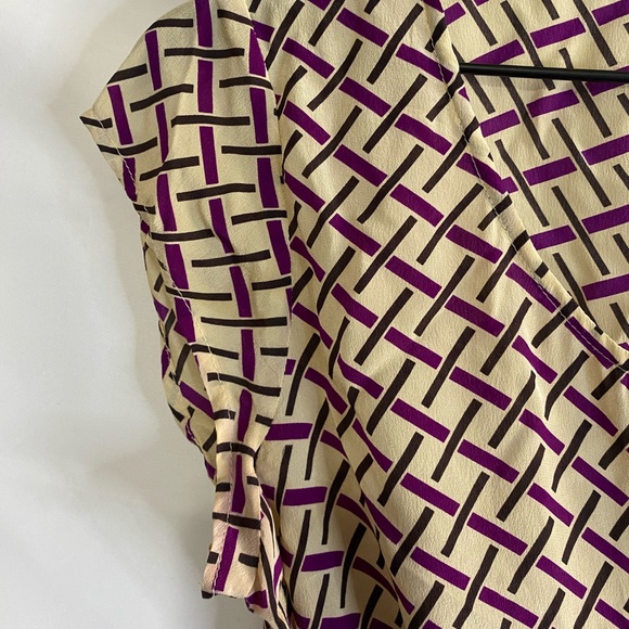 Anthropologie Edme & Esyllte Silk Top Size 4 - Picture 2 of 9